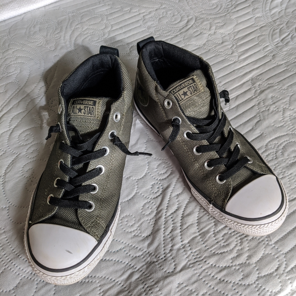 Army Green Converse